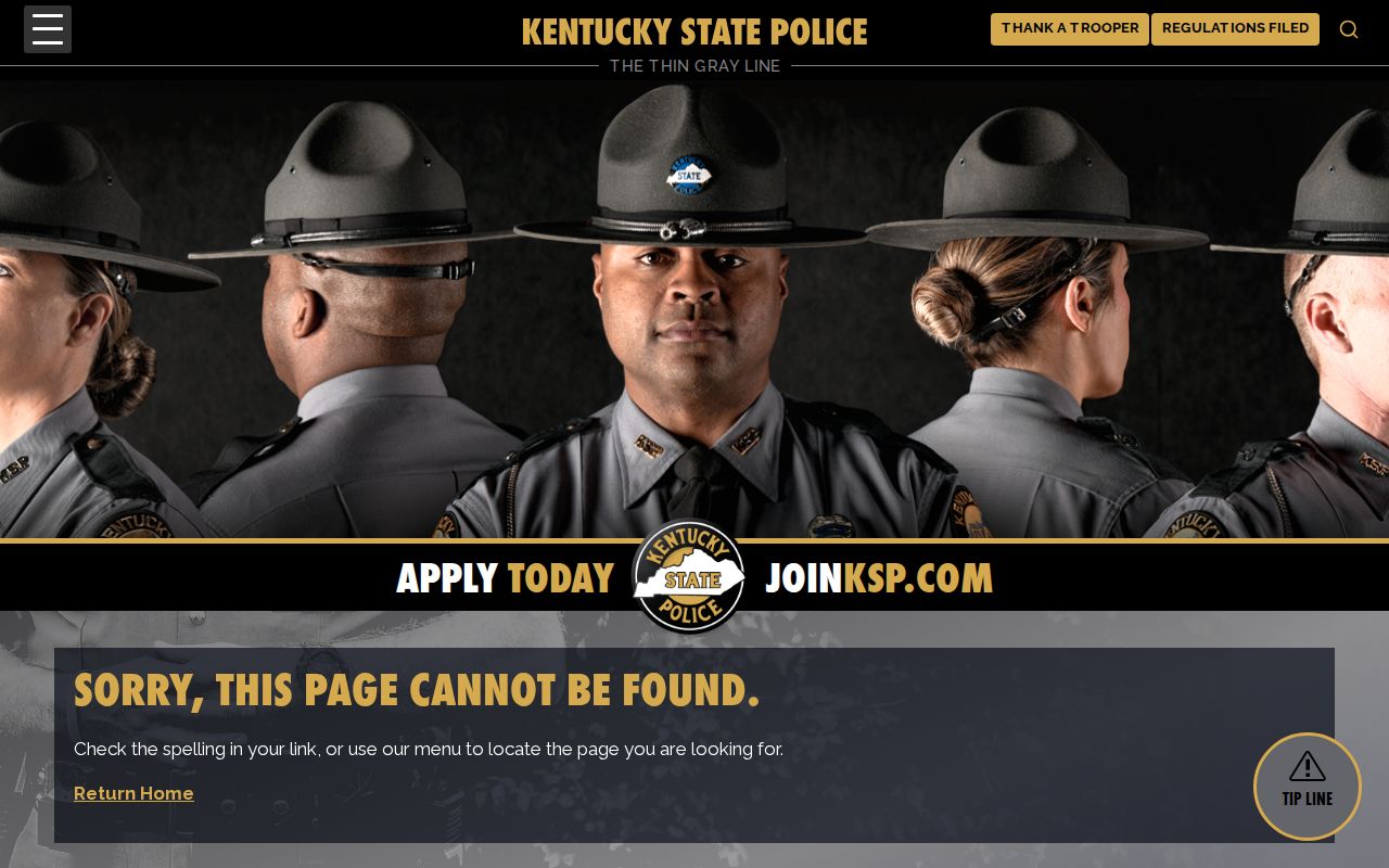 Kentucky State Police tip route for Spencer County fugitive information